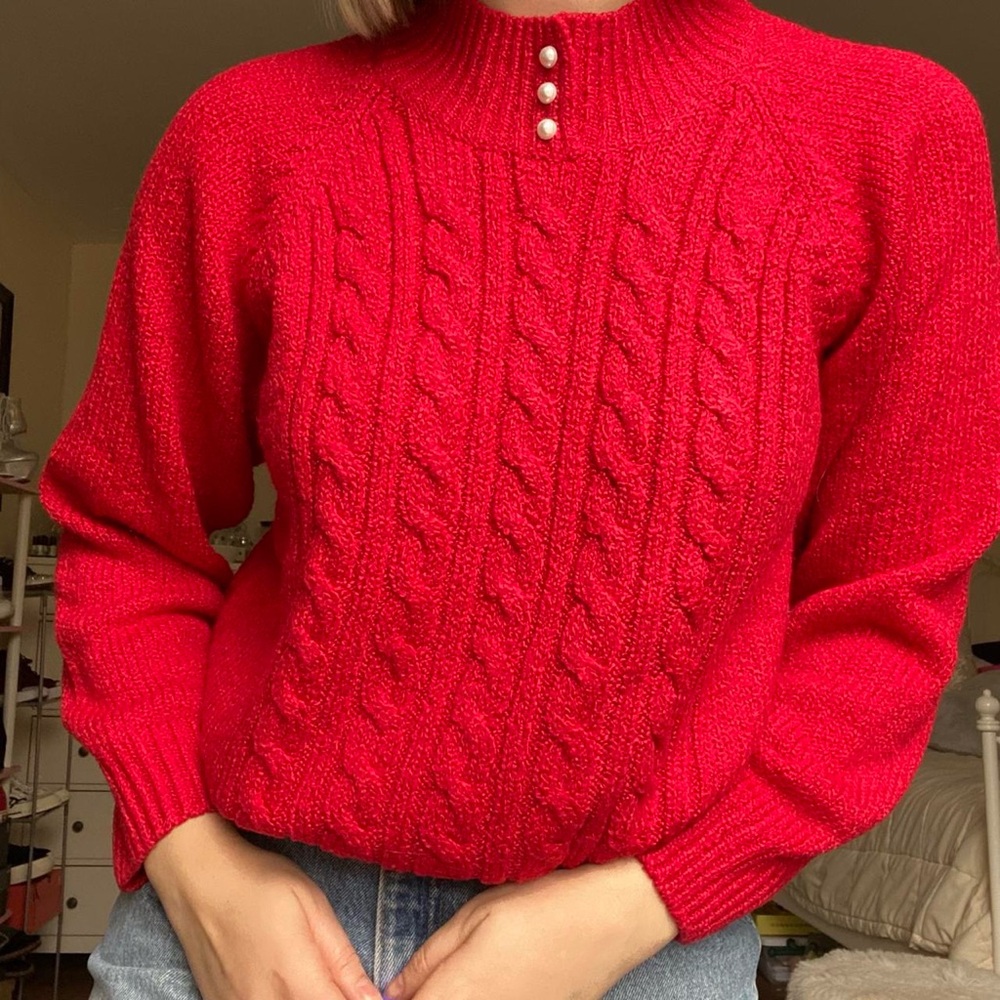 Red Christmas sweater